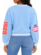 Charms Blow Pop Star Graphic Crop Sweatshirt