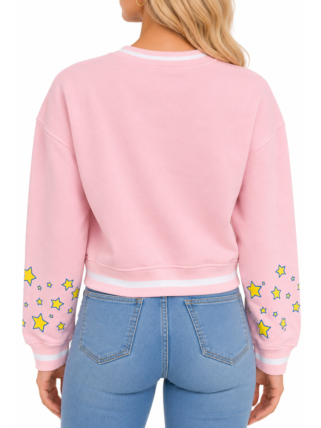 Charms Blow Pop Star Graphic Crop Sweatshirt