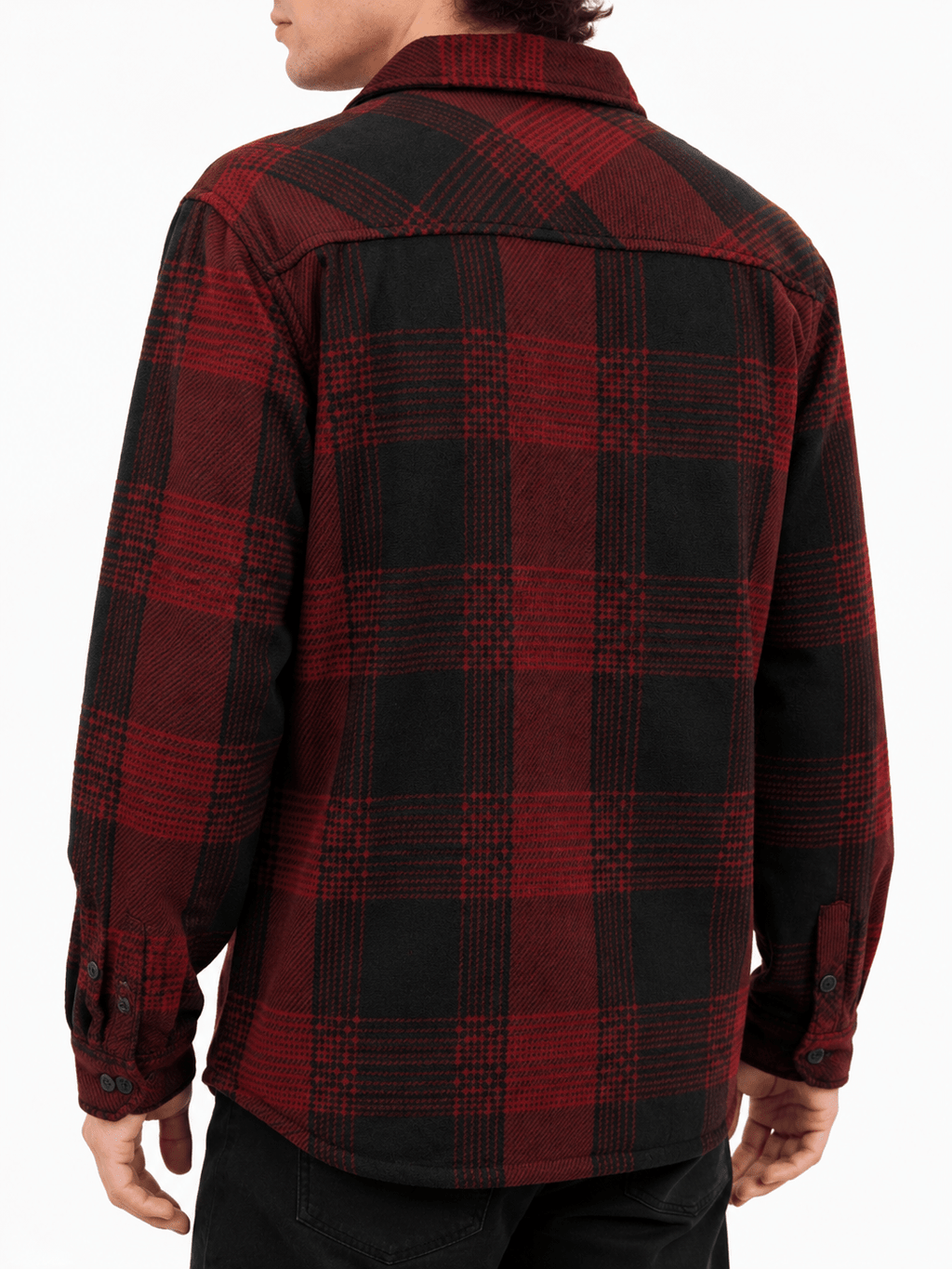 Camo Print Button Up Shirt Jacket - Label Shopper