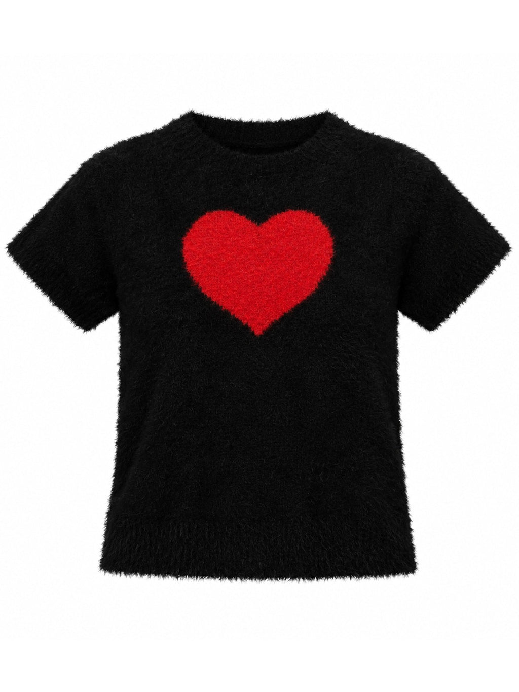 Girls Gray Star Short Sleeve Sweater - Label Shopper