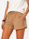 Juniors’ Drawstring Pull-On Shorts - Label Shopper