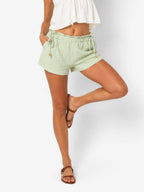 Juniors’ Drawstring Pull-On Shorts - Label Shopper