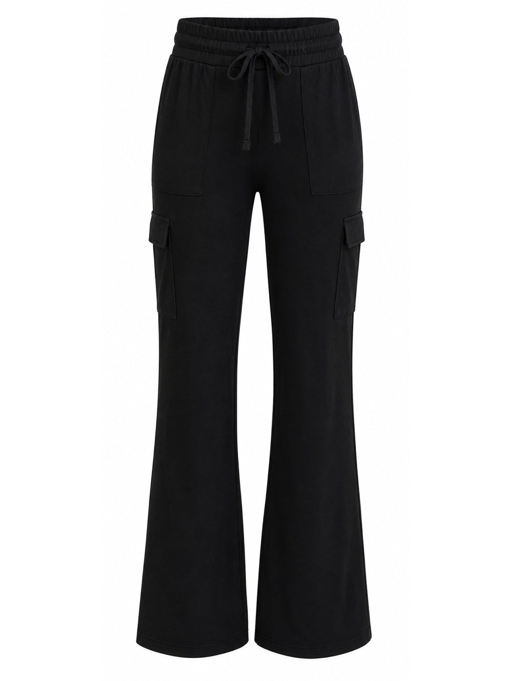 Wide Leg Cargo Pant with Side Pockets - Label Shopper