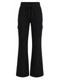 Wide Leg Cargo Pant with Side Pockets - Label Shopper