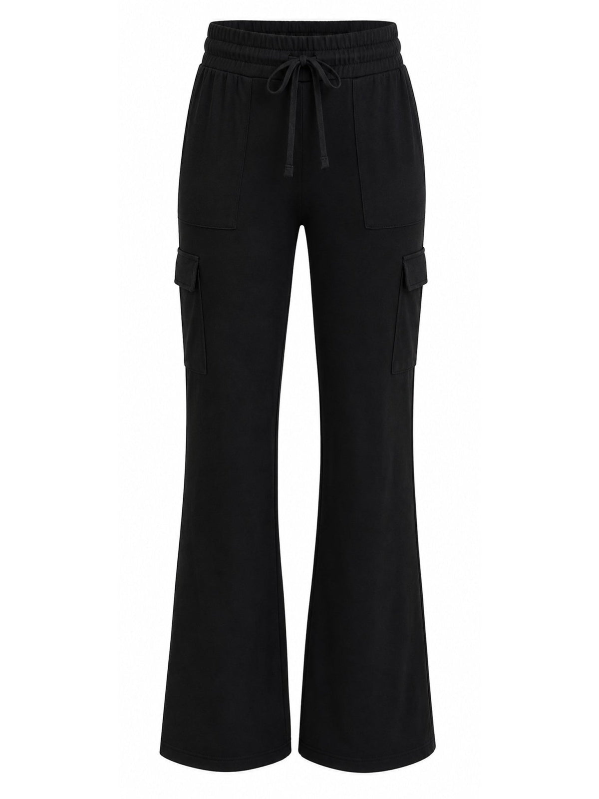 Wide Leg Cargo Pant with Side Pockets - Label Shopper
