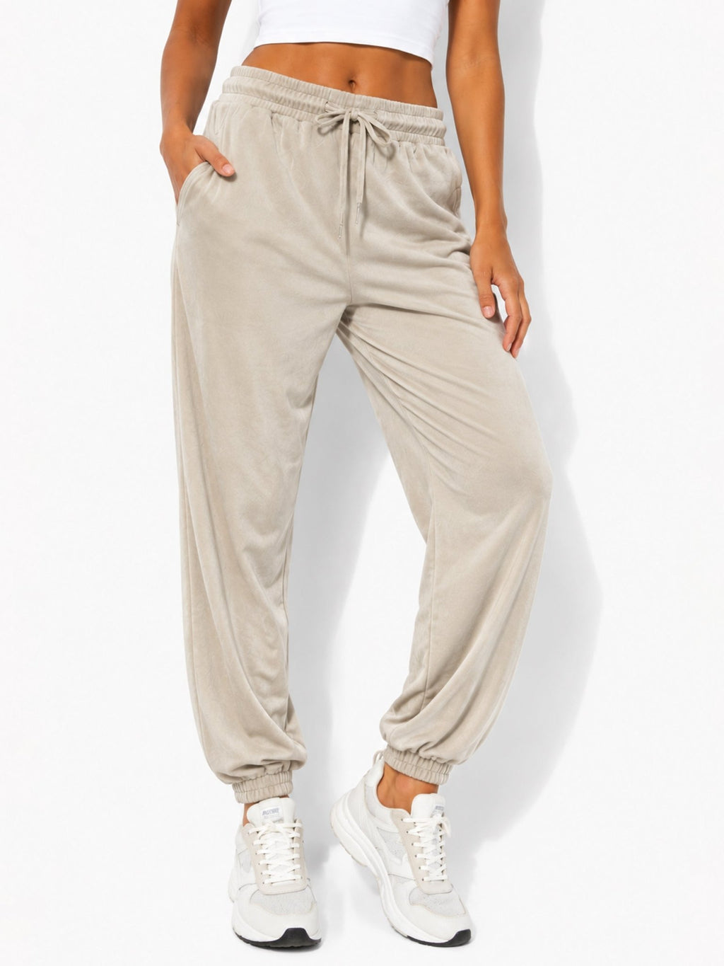 Women's Belted Wide-Leg Pants - Label Shopper