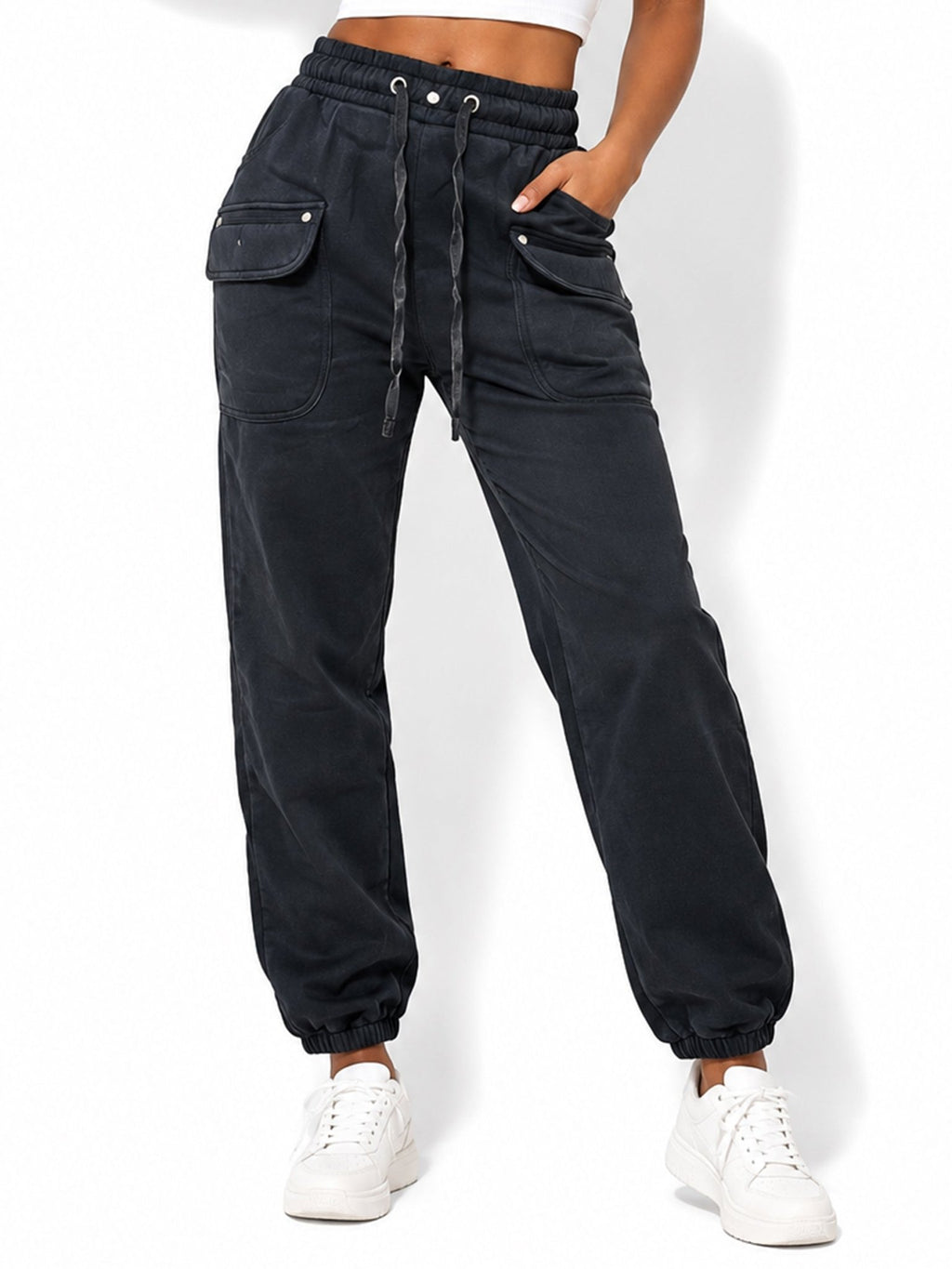 Women's Cargo Jogger Pants - Label Shopper