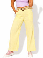 Women's Textured Wide-Leg Pants - Label Shopper