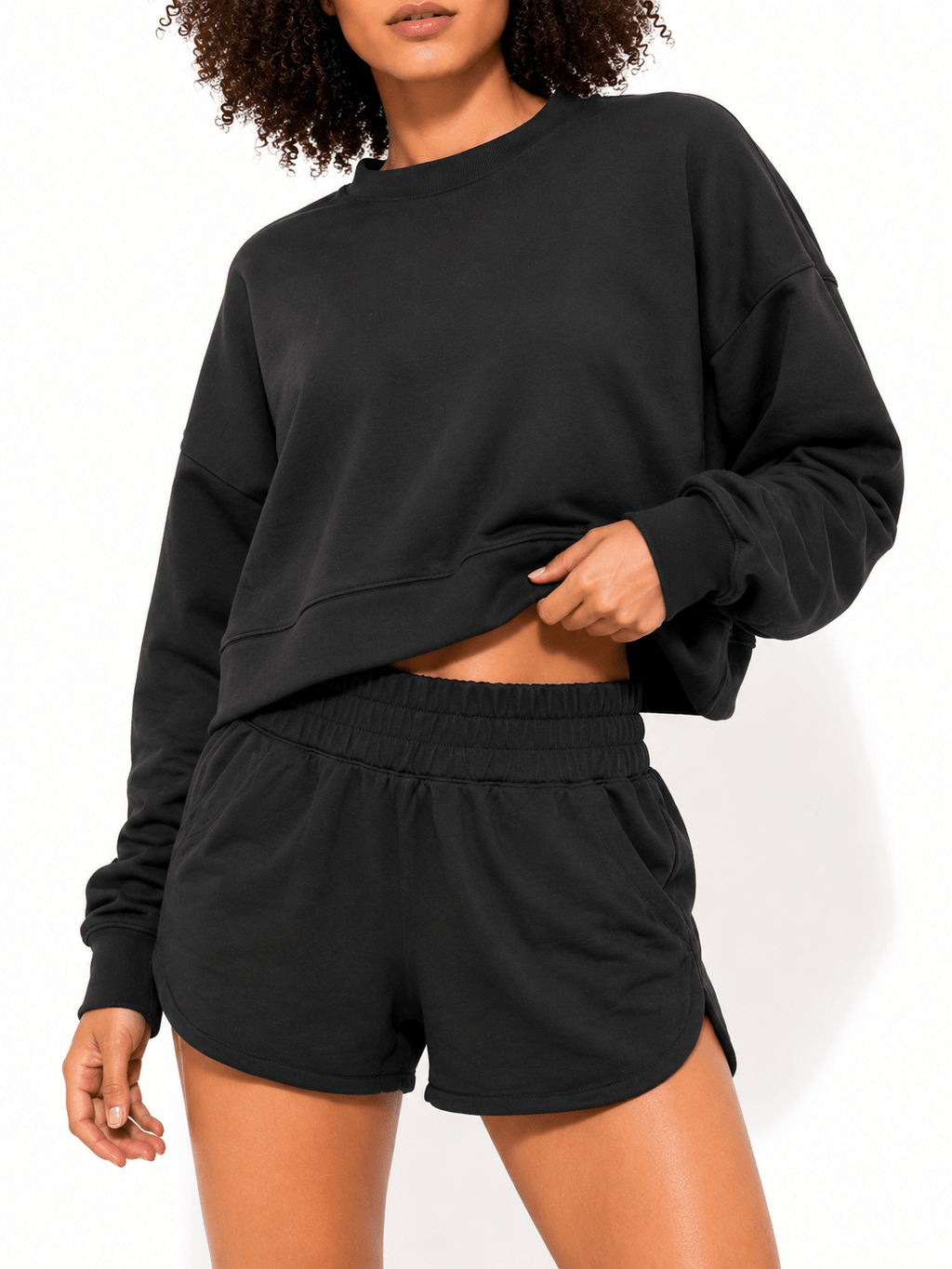 Zenana Fleece Shorts - Label Shopper