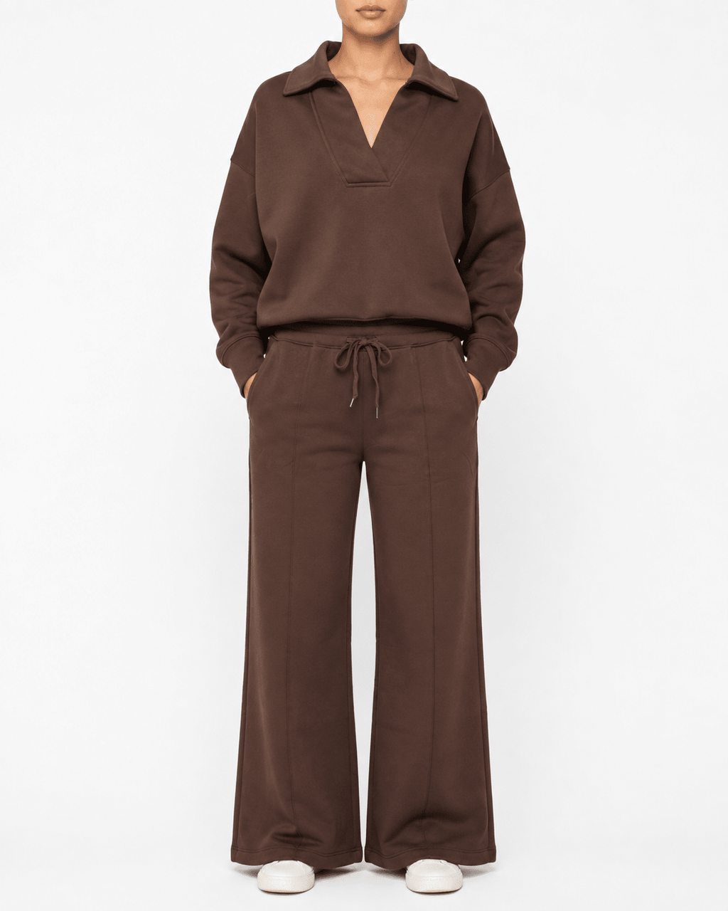 Zenana Wide Leg Sweatpants - Label Shopper